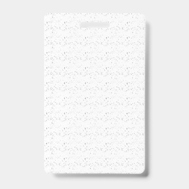 Badge Motif répétitif abstrait de petits éléments disper (Avant)