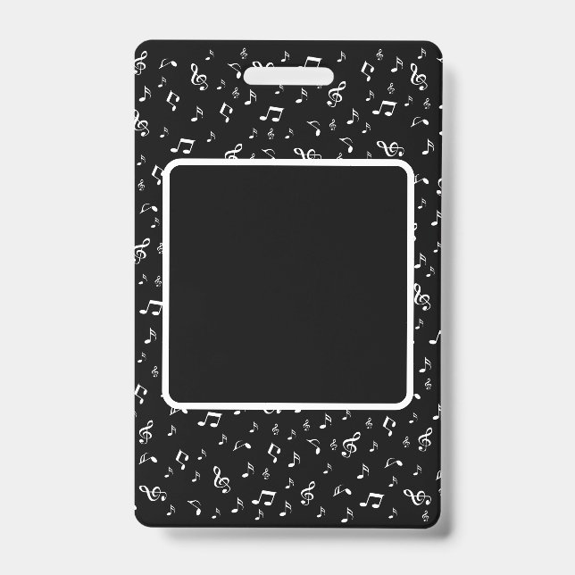 Badge musique, note, clé, groupe, symbole, brillant, élé (Avant)