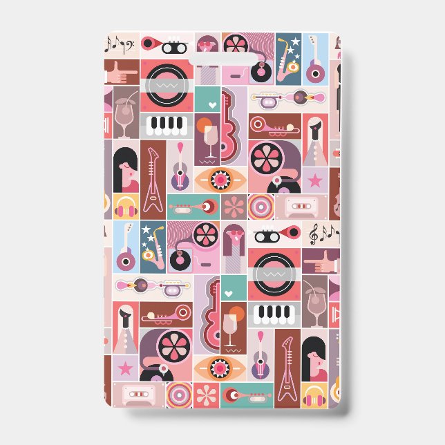 Badge Musique pop (Avant)