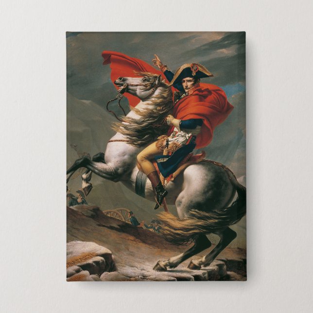 Badge Napoléon avec cheval, Col du Saint-Bernard (Recto)