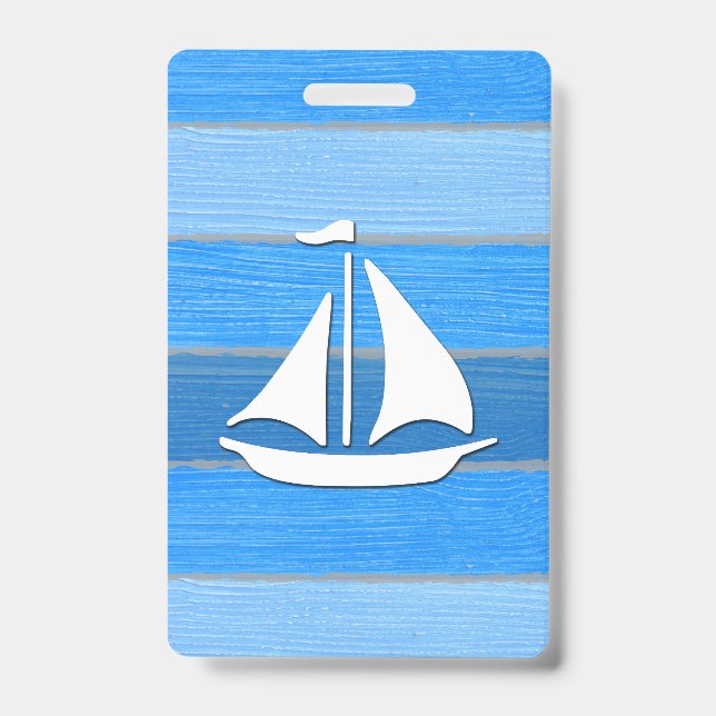 Badge Nautical themed design (Front)
