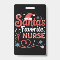 Noël de la infirmière préférée de Santa 