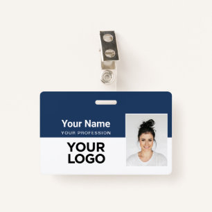 Badge Nom d'ID de sécurité de l'entreprise Tags Employé