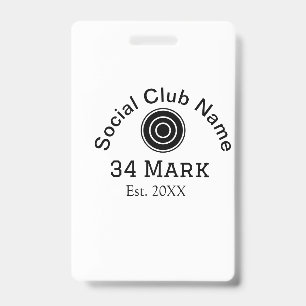 Badge nom du club social ajouter nom du joueur de l'équi