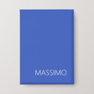 Badge Nom Professionnel Minimaliste Moderne Tendance