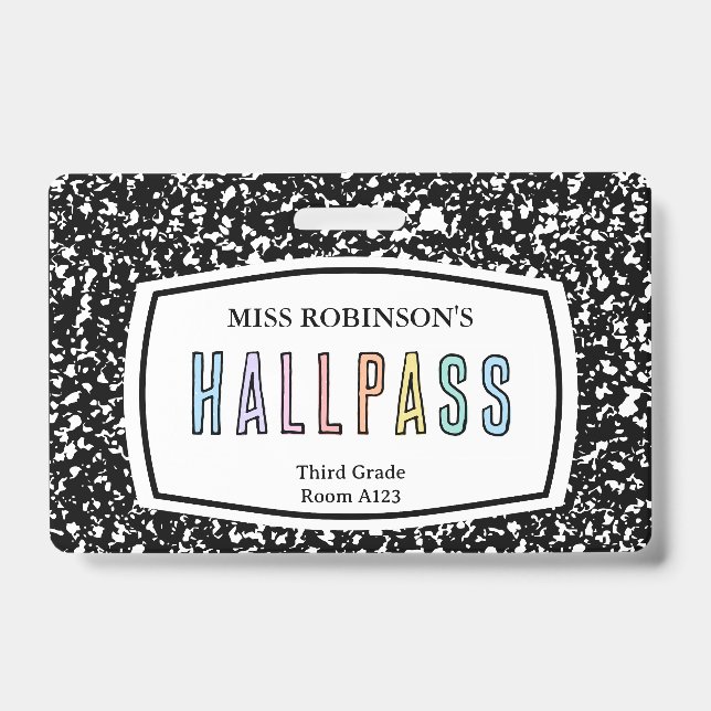 BADGE NON PERSONNALISÉ (Avant)