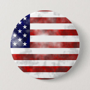 Badge Norme des Etats-Unis Amérique, bouton rond de