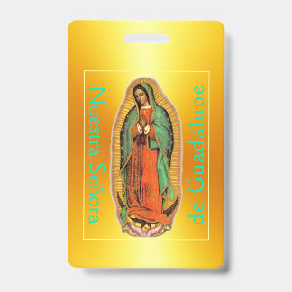 Badge Notre-Dame de Guadalupe
