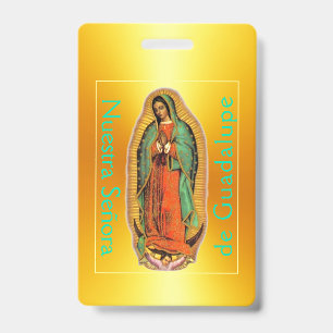 Badge Notre-Dame de Guadalupe