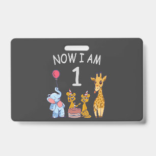 Badge Now I le 1er jour du Birthday
