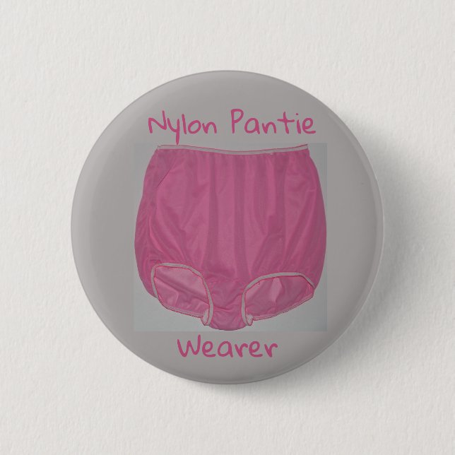 badge "Nylon Pantie Wearer" 2,25 pouces (Devant)