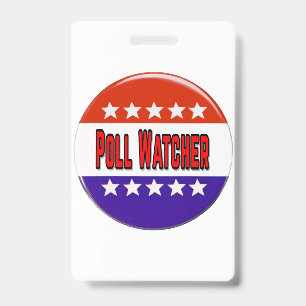 Badge Observateur de scrutin