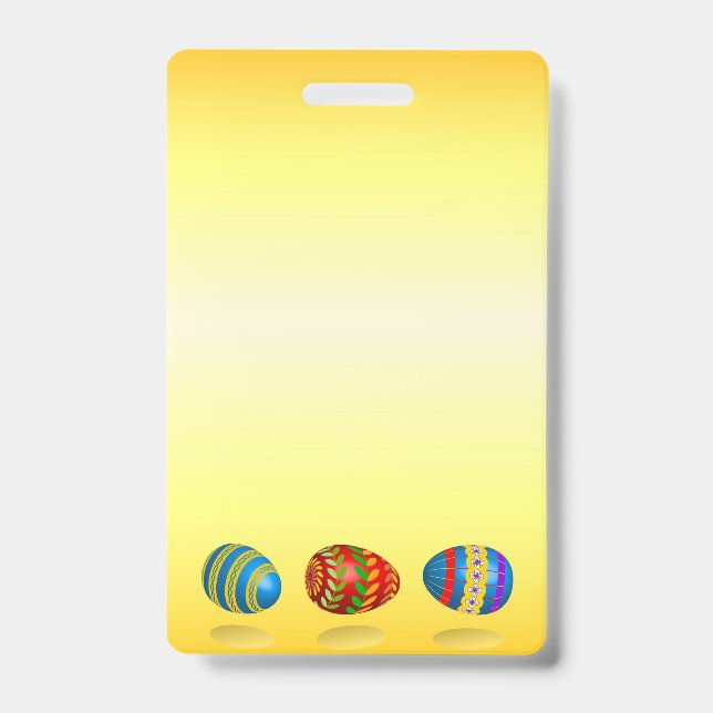 Badge Œuf de Pâques (Avant)