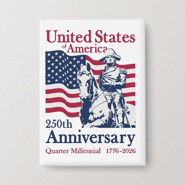 Badge Œuvre d'art commémorative du 250e anniversaire des (Recto)