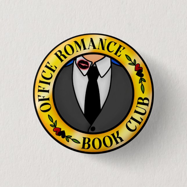 Badge Office Romance Book Club (Devant)