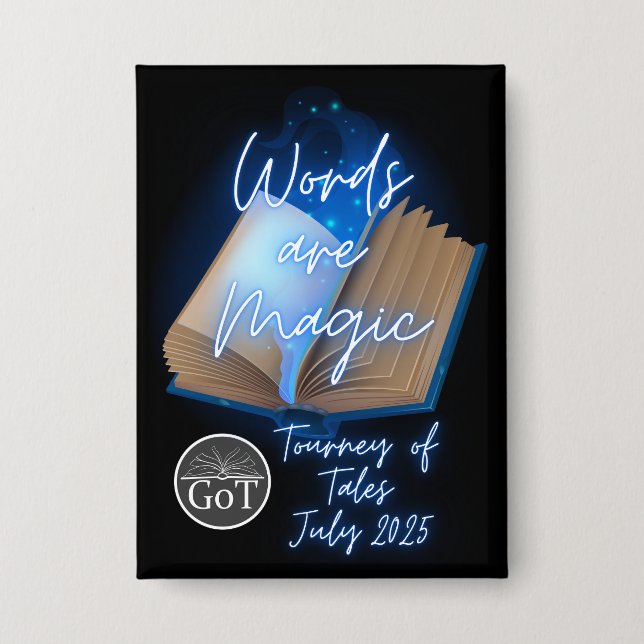 Badge Official Tourney of Tales July 2025 Button (Recto)