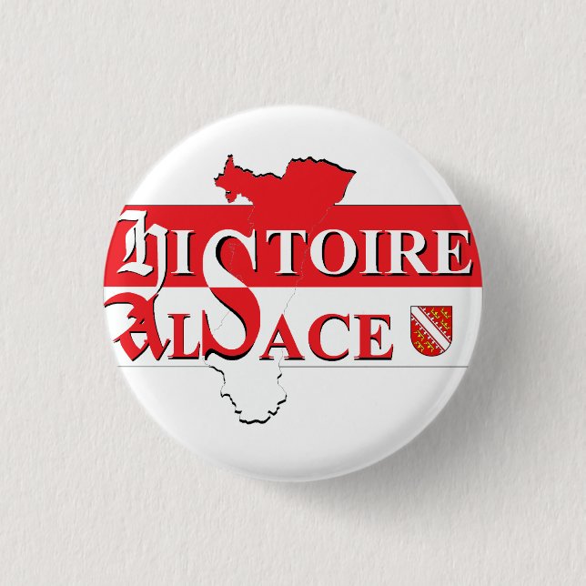 Badge officiel Histoire Alsace / Elsàss Gchischt (Devant)