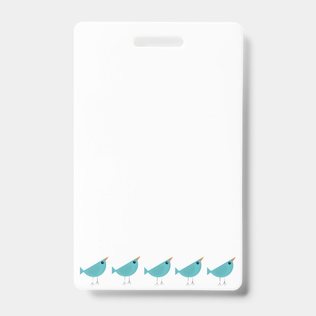 Badge Oiseau (Avant)