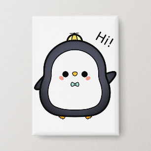 Badge Oiseau, Caractère, Pingouin