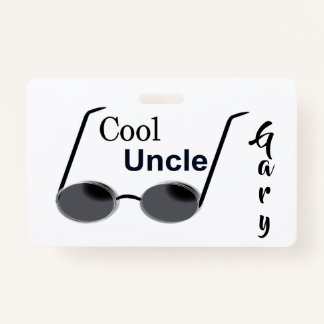 Badge Oncle frais Personalized