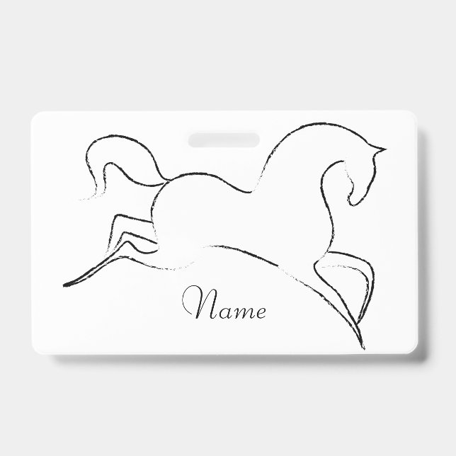 Badge Orage de cheval sauvage_Cove  (Avant)