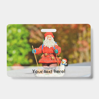 Badge Ornement du père noël