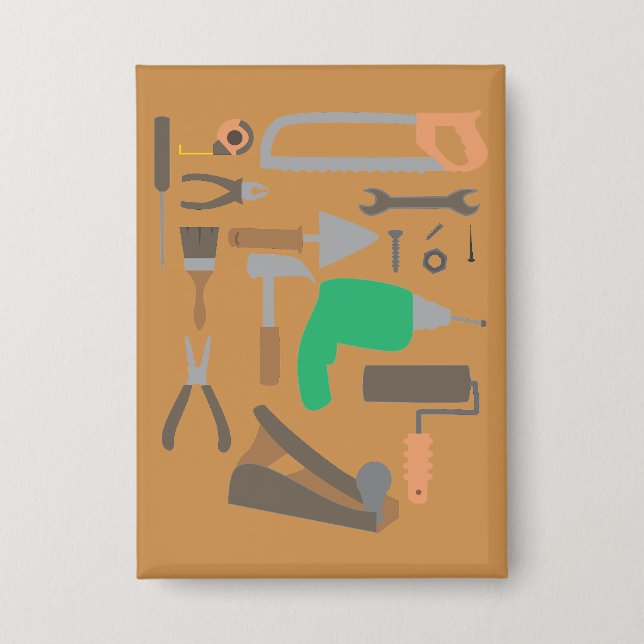 Badge Outils d'artisan (Recto)