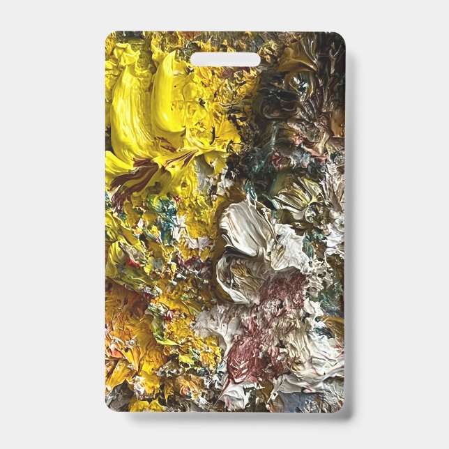 Badge Palette d'artiste #1 (Avant)