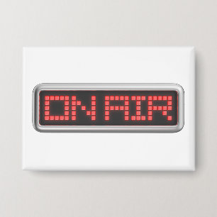 Badge Panneau de studio en antenne