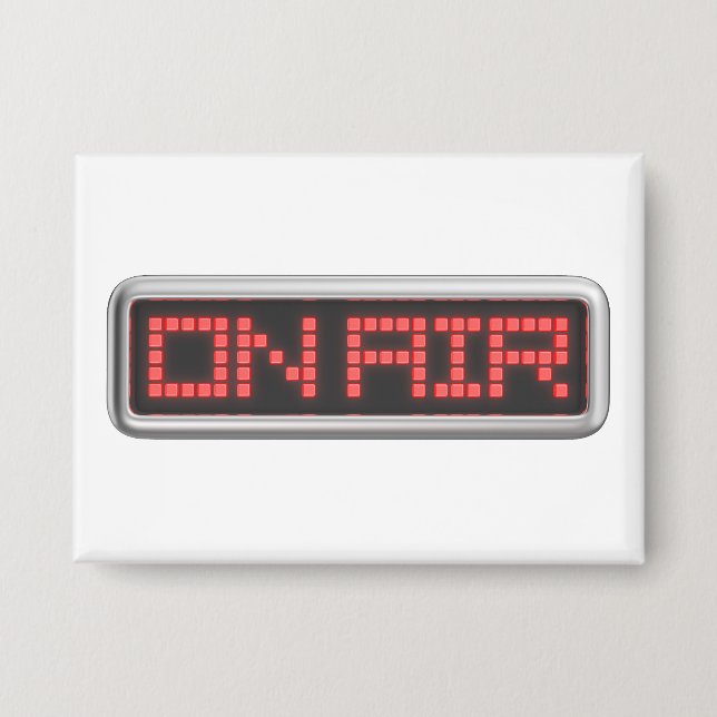 Badge Panneau de studio en antenne (Recto)