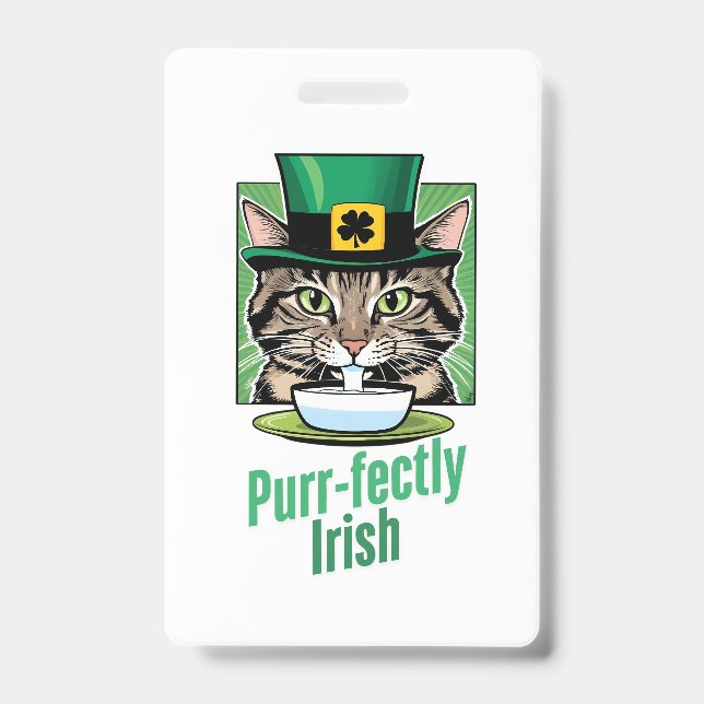 Badge Parfaitement irlandais (Avant)