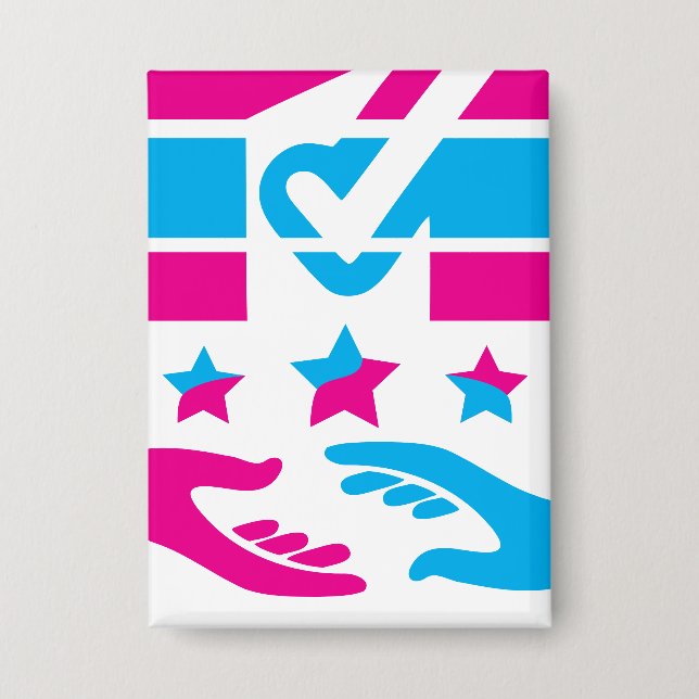 Badge Parle-toi de ton esprit (Recto)