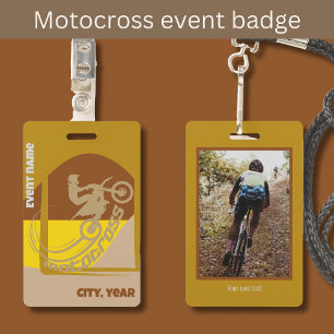 Badge Participation à un événement du club de moto-x mx 