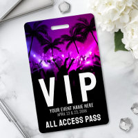 Pass Accès Illimité Événement VIP