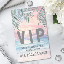 Pass Accès Illimité Événement VIP