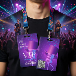 Badge Pass VIP Accès Illimité au Modern Retro Music Fest