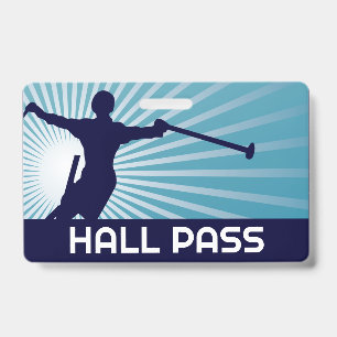 Badge Passe de la salle des professeurs de ski