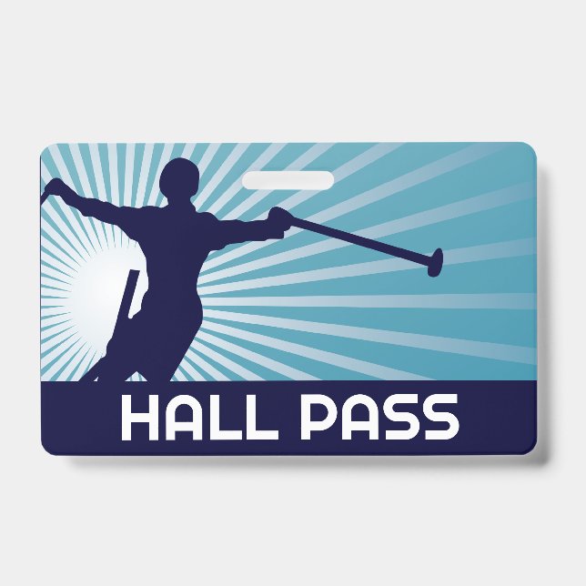 Badge Passe de la salle des professeurs de ski (Avant)