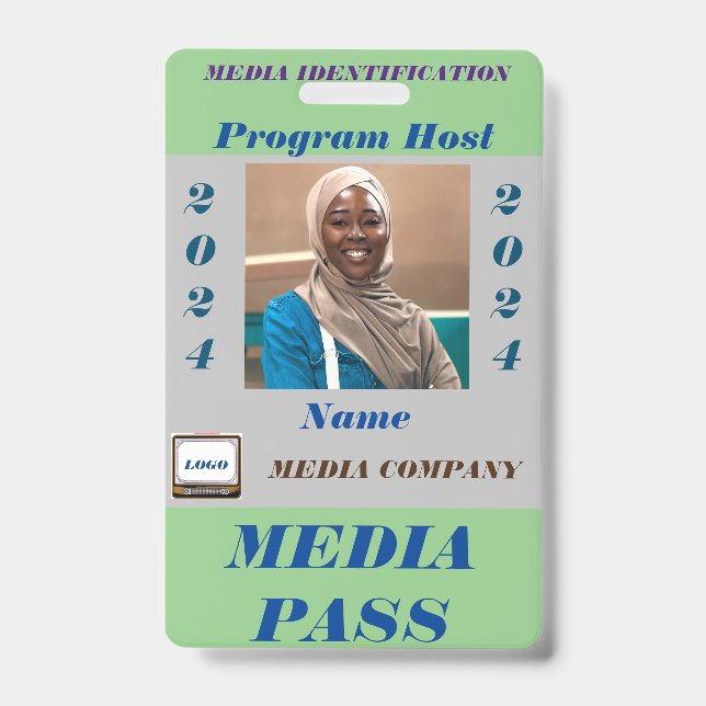 Badge Passe média (Avant)