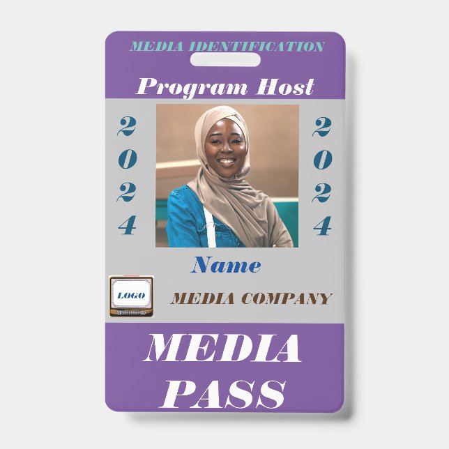 Badge Passe média (Avant)