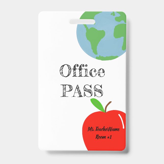 Badge Passe Office (Avant)