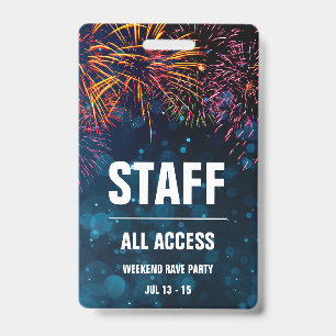 Badge Passeport d'accès à tous les événements pour le pe