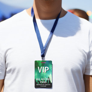 Badge Passeport Tout Accès VIP Événement Concert