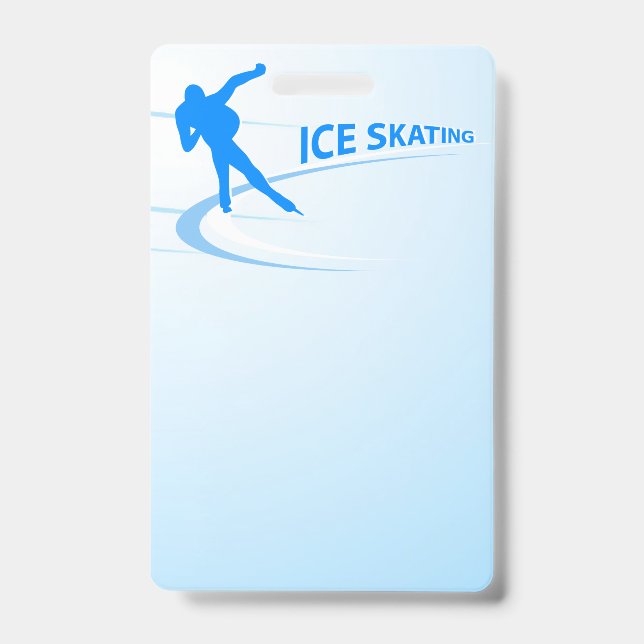 Badge Patinage sur glace (Avant)