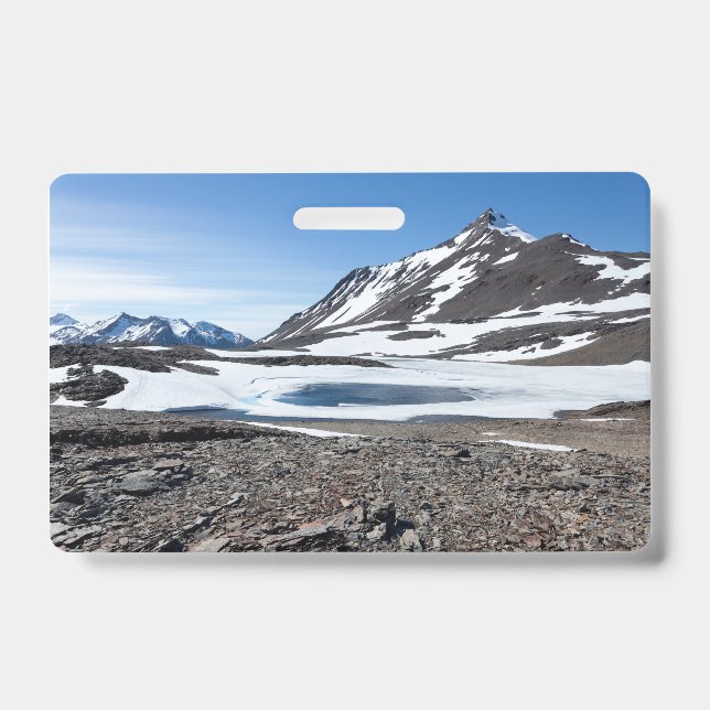 Badge Paysage de Géorgie du Sud (Avant)