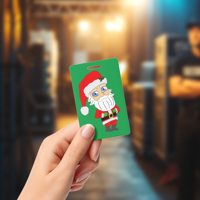 Badge Père Noël chibi (Concert)