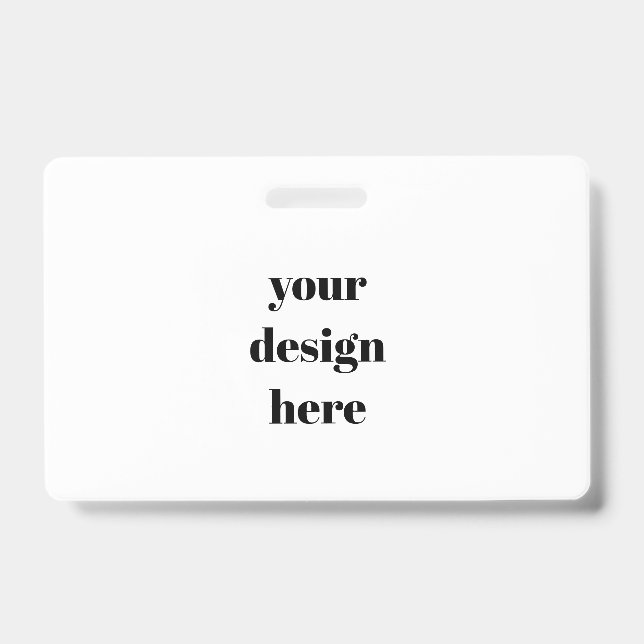 Badge Personnalisé (Avant)