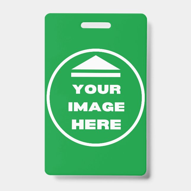 Badge - Personnalisé - Ajouter une image / Texte  (Avant)