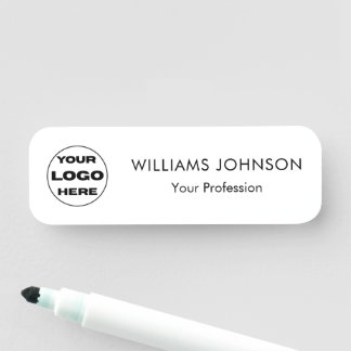 Badge personnalisé avec logo pour employés