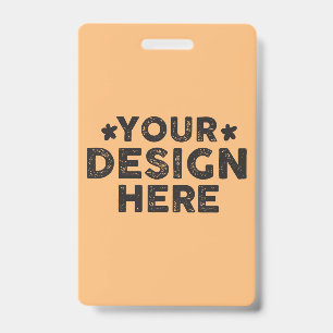 Badge Personnalisé Bold Dites leur nom design pour les h